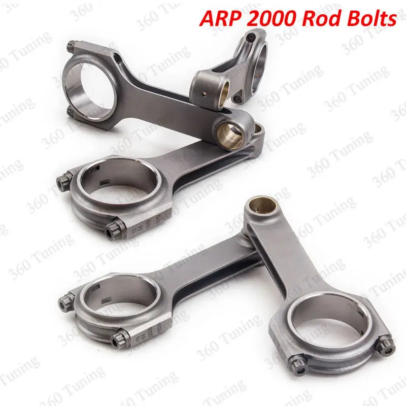 Кованые Шатун и ARP Болты Для Volvo 850 C70 T5 2.3L B5234T 800HP 2.3 2.5 4340 Floaring Сбалансированный