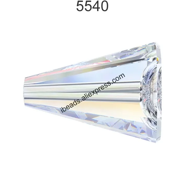 1 шт.) оригинальные хрустальные бусины Swarovski 5540 Artemis, сделанные в австрийском стиле, стразы для изготовления ювелирных изделий своими руками - Цвет: Crystal 001 AB
