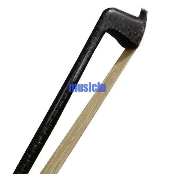 Скрипка Лук углеродного волокна лук для 4/4 скрипки серебряный плетеный W/белый