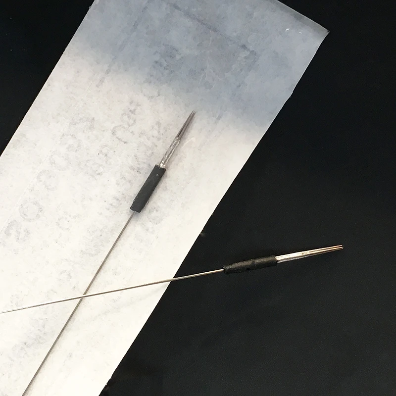 

Иглы для татуажа, 15 шт., 3RL, с 15 наконечниками 3RL, для электрической машинки для татуажа бровей, перманентного макияжа, микроблейдинга