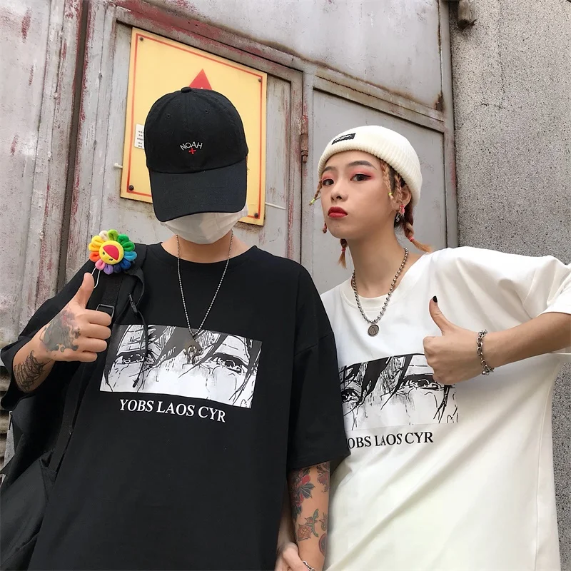Футболка Femme 2019 одежда на весну и лето корейский Ulzzang Harajuku улица Винтаж с принтом