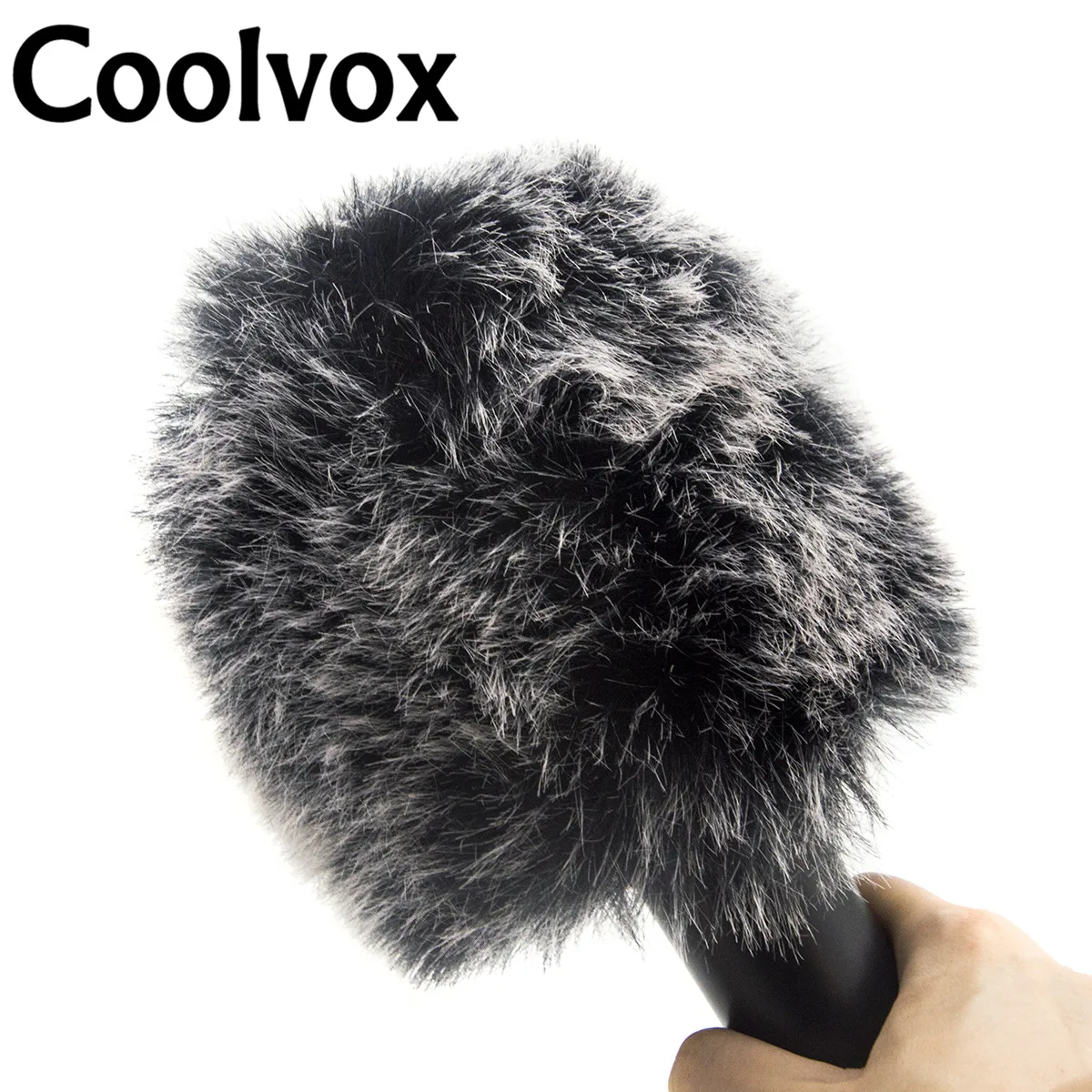 Coolvox обычный Меховой чехол для микрофона ветрозащитный свитер с поролоновым