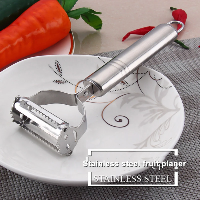 Stainless Steel Peeler Multifunctional Fruit Paring Knife Melon Peel Shredder Slicer Grater Kitchen Accessories | Дом и сад