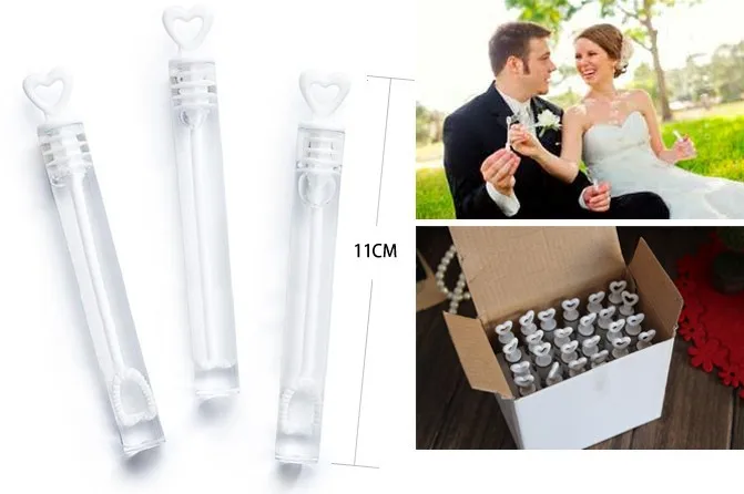 48 шт./лот Пузырьковые бутылки любовь сердце дизайн мыло вода Свадебные украшения