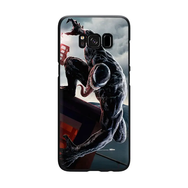 B9 Venom пленка MCU DIY печать рисунок мягкий чехол для телефона samsung Galaxy M10 20 30 S6 7 Edge S8 9 10 Plus Note 10 8 9 - Цвет: B9