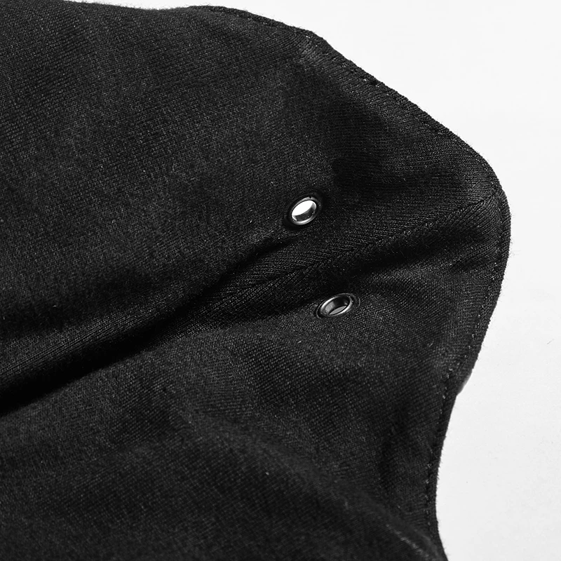 

Men's Black Rivet Masks Face Protection Polyester Mouth Masks Special For Cosplay Party Games Couples