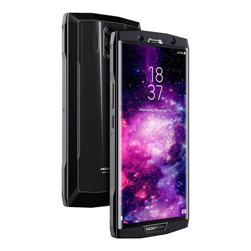 HOMTOM HT70 10000 мАч смартфоны 6 0 "Android 7 4G ram 64G rom MTK6750T Восьмиядерный 16 Мп + 5 OTG OTA gps Две sim