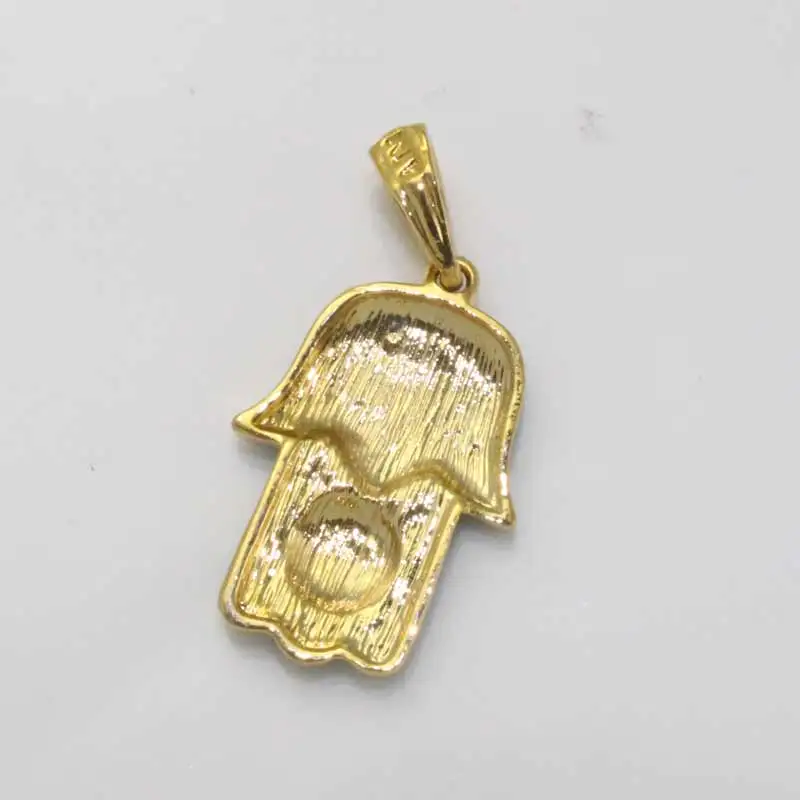 Подвеска и ожерелье Hamsa с ручкой Фатимы Турецкий Дурной глаз Ислам Мусульманские