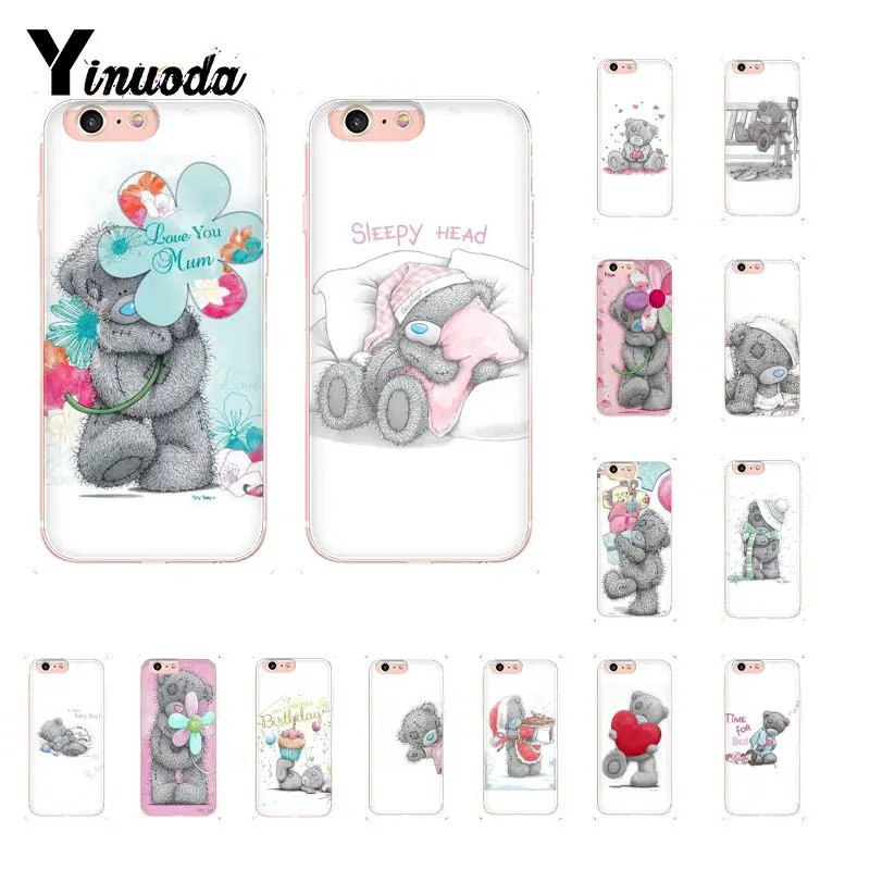 Мягкий чехол Yinuoda Me To You Bear Teddy для iPhone 8 7 6 6S Plus X XS MAX 5 5S SE XR 10 | Мобильные телефоны и