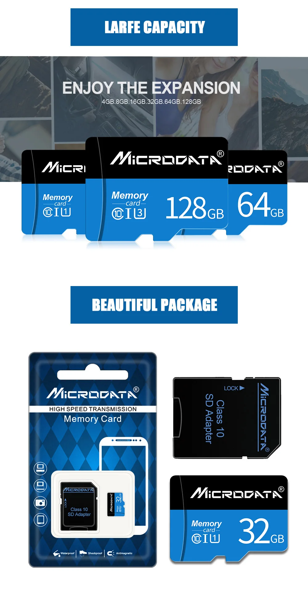 Высокоскоростной Класс 10 картао де Мемория 32 Гб карта памяти micro sd 128 Гб 64 ГБ 32 ГБ 16 ГБ 8 ГБ 4 ГБ micro sd карты мини TF карты в подарок