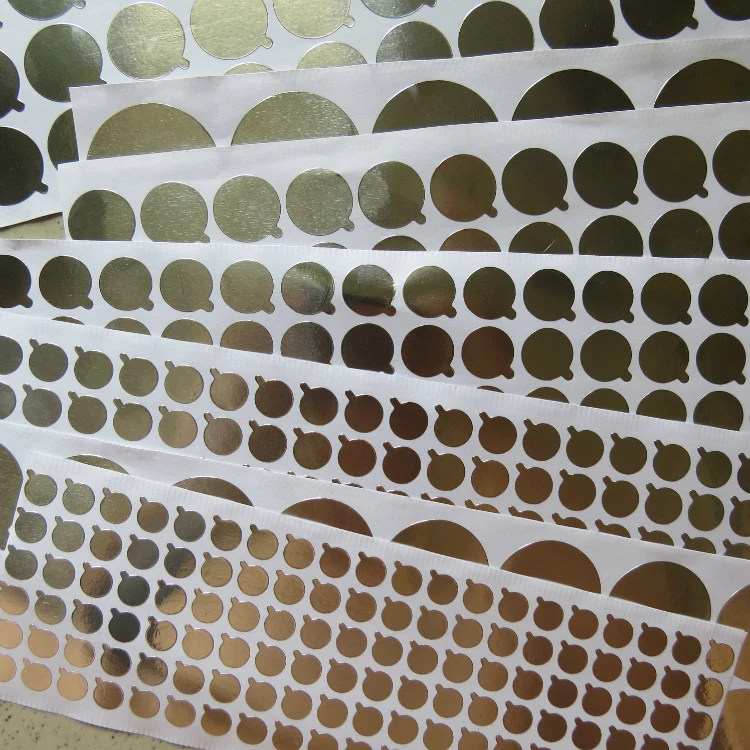 Герметизирующие наклейки из алюминиевой фольги с ручкой для зубной пасты