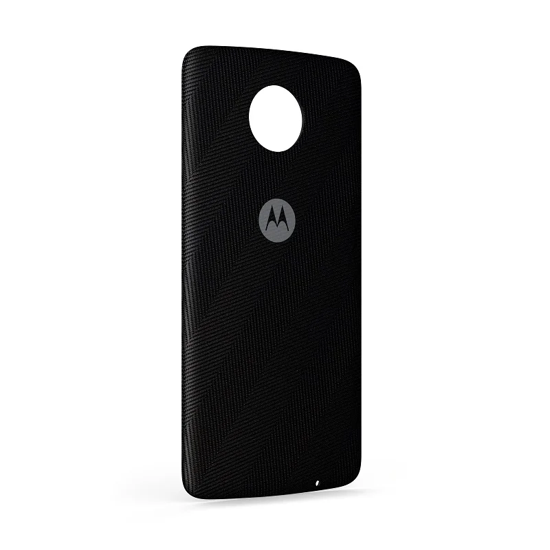 Moto rola moto Z4 Z3 play чехол moto mods Стиль оболочка Магнитная Адсорбция задняя крышка защитный чехол для moto z2 force - Цвет: Black nylon
