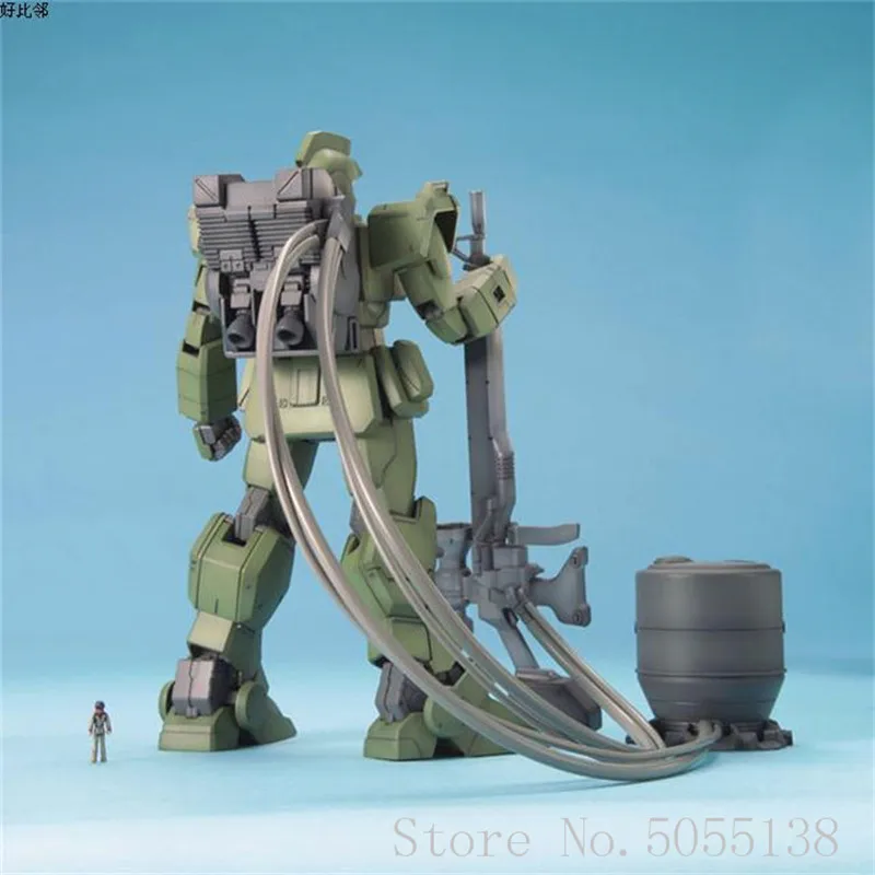 Bandai Gundam модель в наличии сборе 46734 мг 1/100 GM RGM-79[G] снайперский тип искусственная