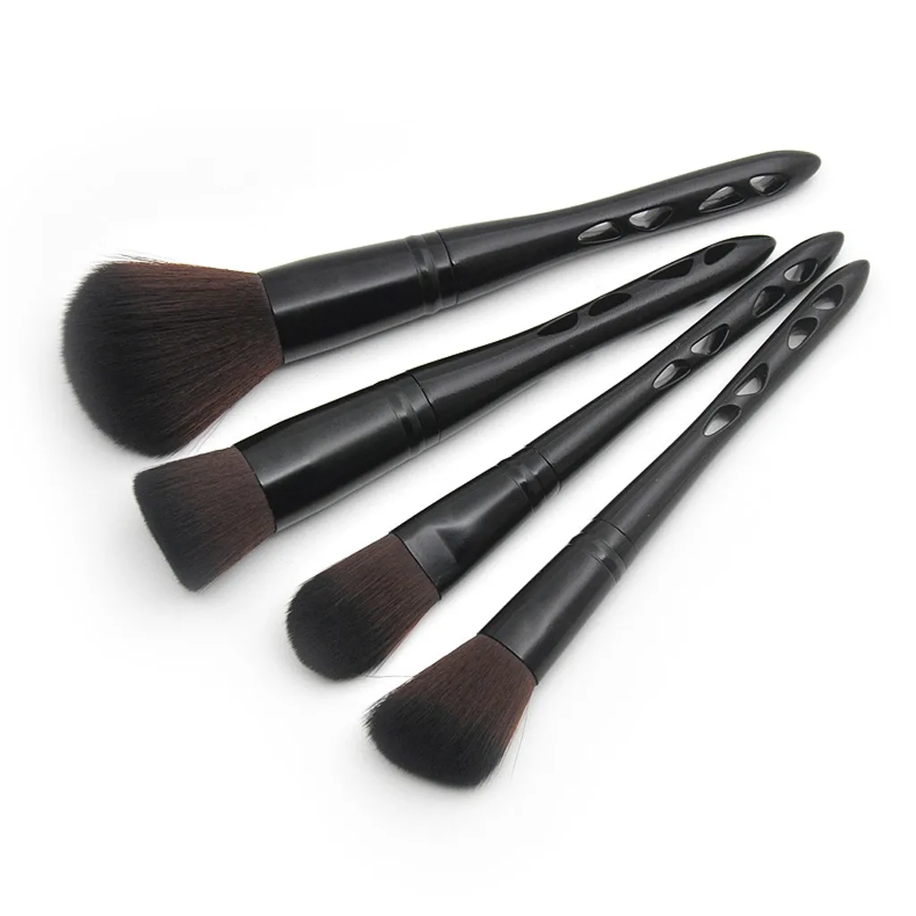 10Pcs Makeup Brush Set Cosmetic Tool Powder Cheek Eyeshadow Eyeliner Brow Make-up-Pinsel maquiagem profissional completa kit #04 | Красота и