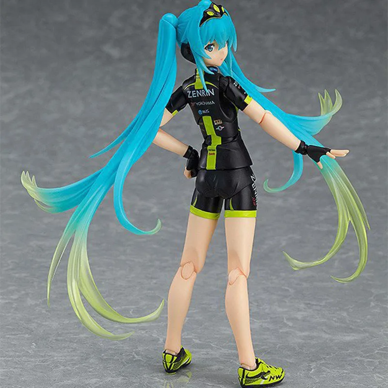 Новый горячий Figma 307 Hatsune Miku Racing Bicycle 2015 teamuario поддержка Ver. Подвижная фигурка