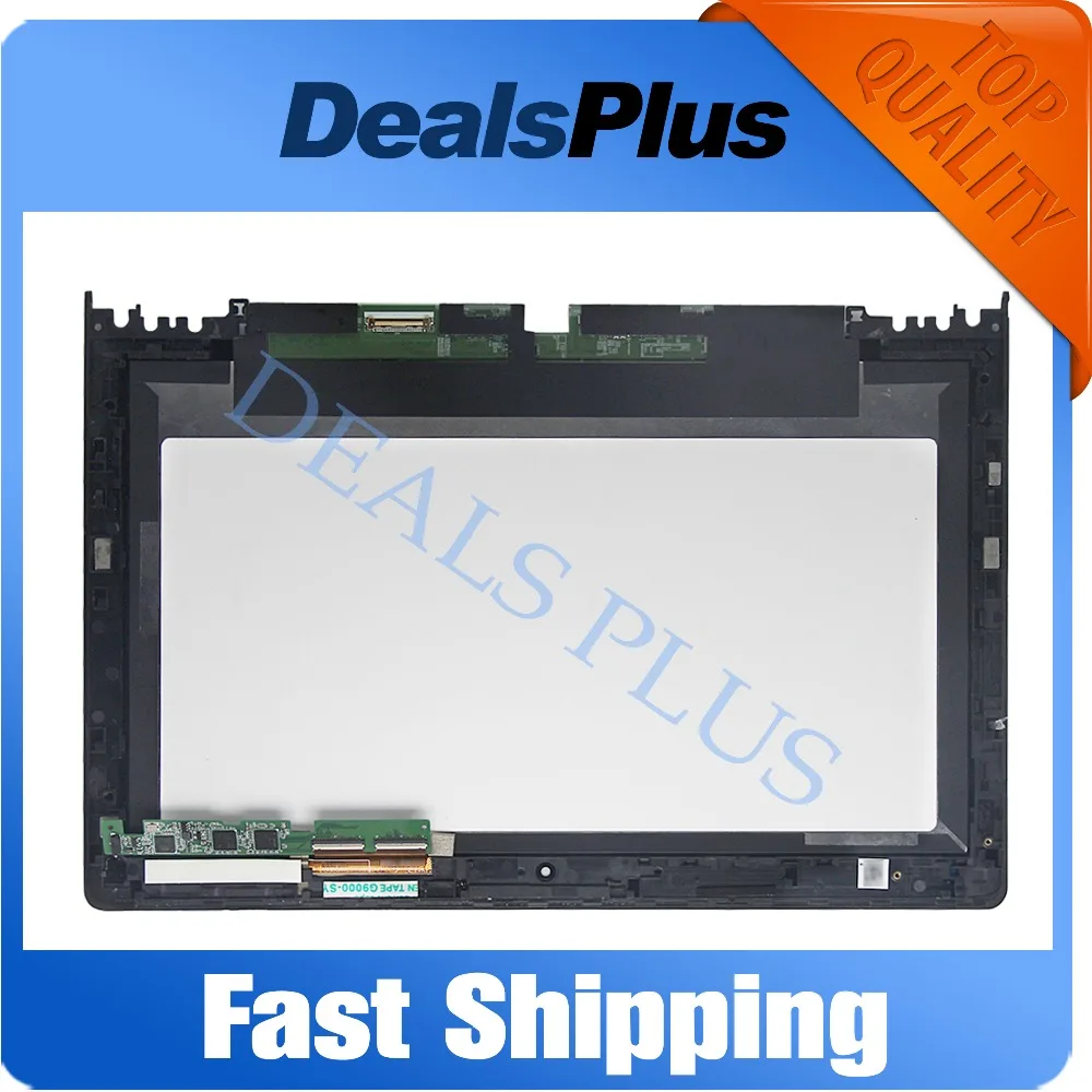 Сменный Новый ЖК дисплей + сенсорный экран с рамкой в сборе для Lenovo Ideapad Yoga 11s 1366x768