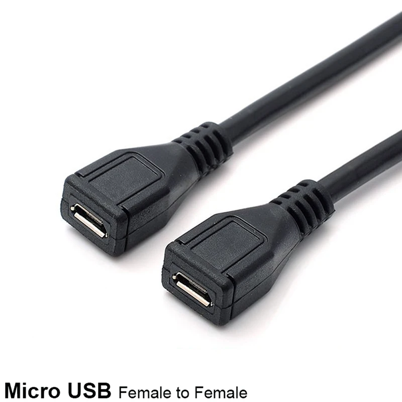 Высококачественный Удлинительный Кабель USB 2 0 Micro-B мама/мама удлинитель провода