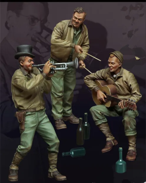 1/35 модельная фигурка из смолы комплект нераскрашенный 143 | Игрушки и хобби