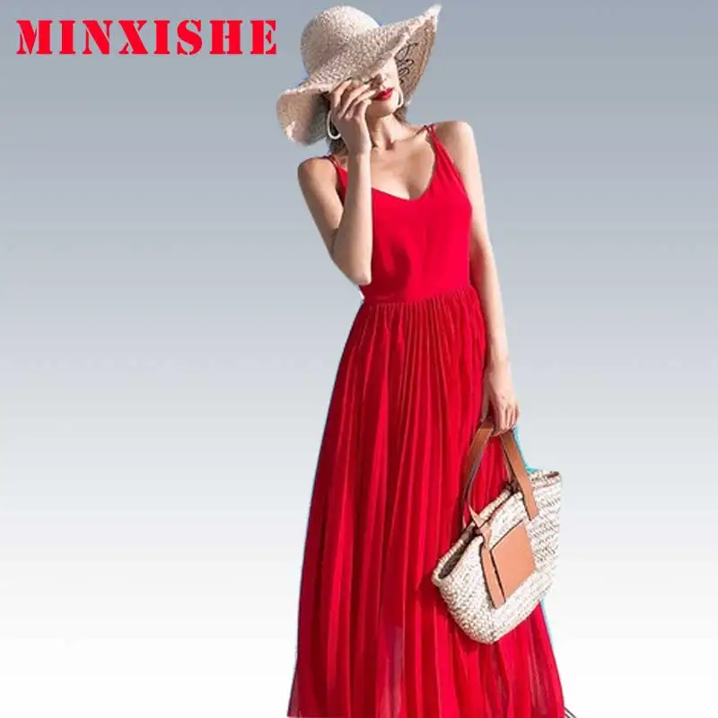 Летнее Новое Женское платье 2019 сексуальное облегающее элегантное Boho Maxi с низким