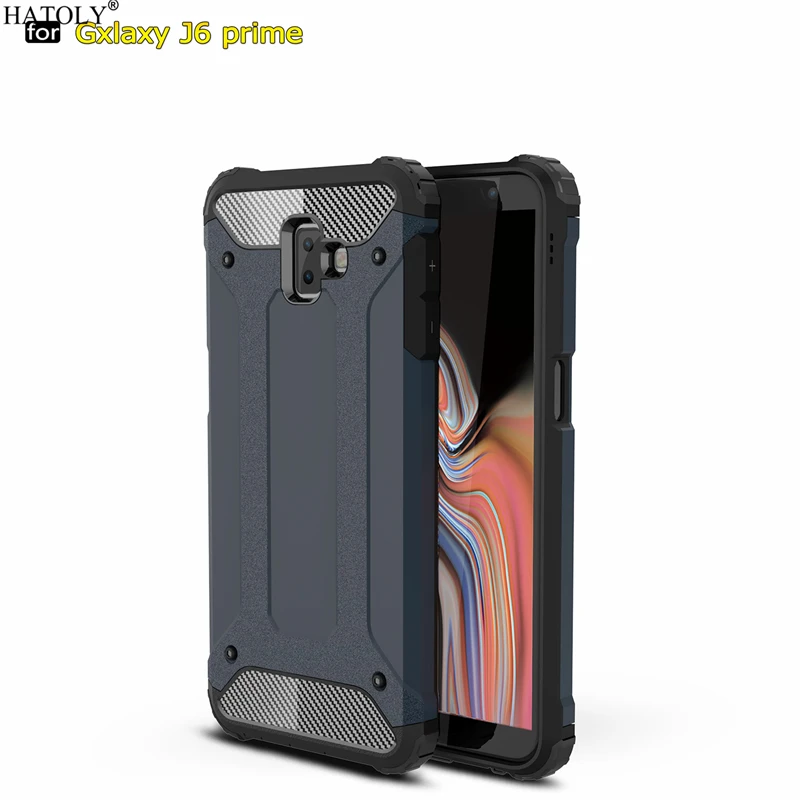 Чехол для Samsung Galaxy J6 Plus чехол армированный жесткий резиновый силиконовый J610f