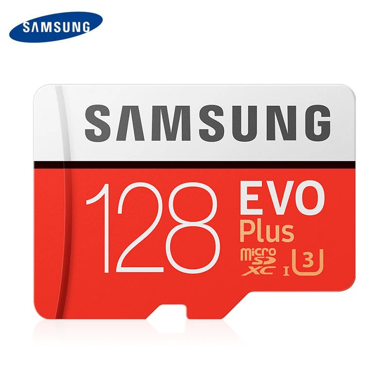SAMSUNG Новый Micro SD карты памяти EVO + 512 ГБ 256 128 Гб 64 оперативной 32 встроенной 95 МБ/с. 100 C10