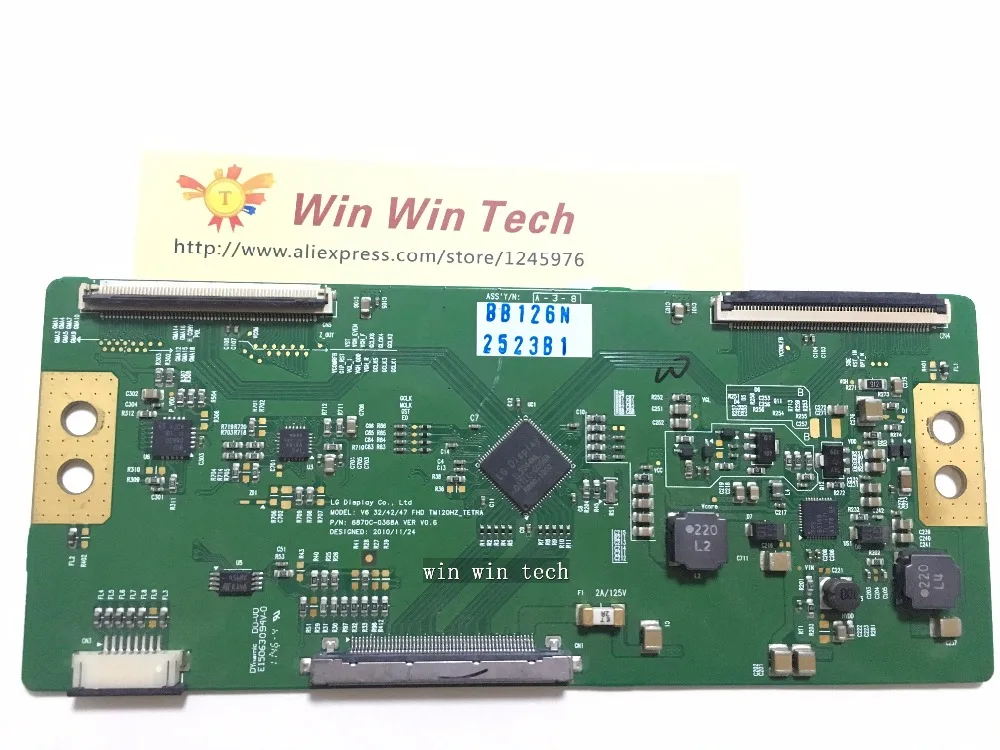 LGV6 32/42/47 FHD TM120HZ Новый 6870C 0368A V0.6 оригинальные детали бесплатная доставка 0368A|parts| |