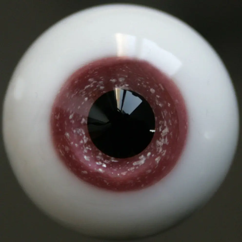 

[wamami] 14mm Glass Reddish Brown Eyes Black Pupil For BJD AOD Doll Dollfie