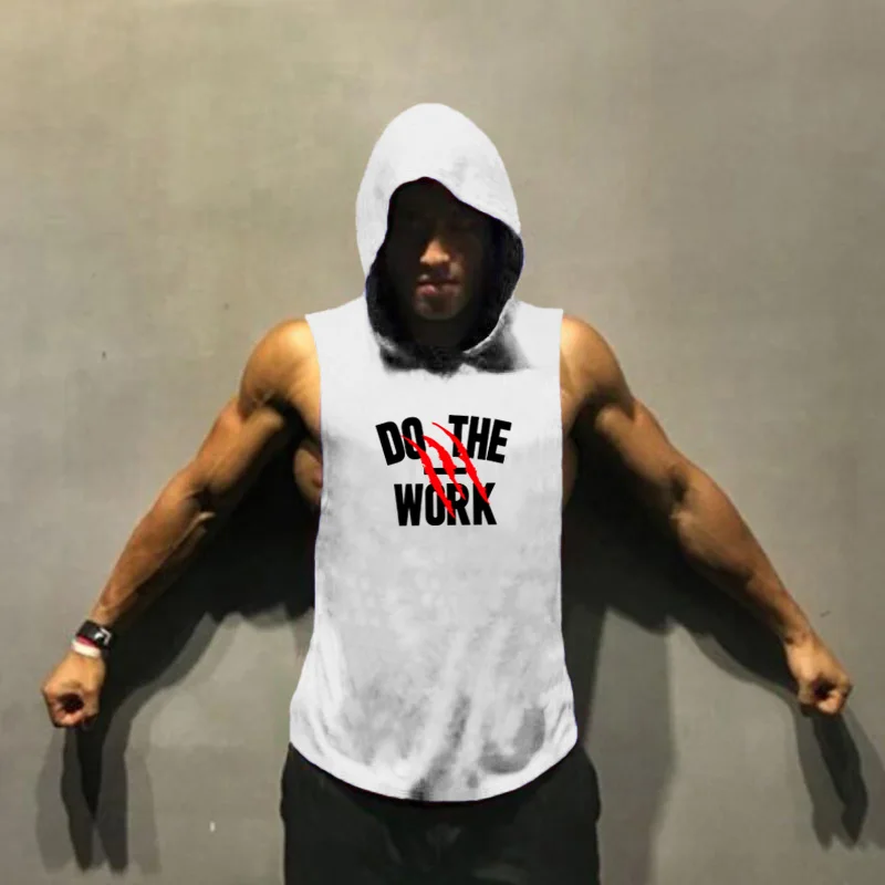 white188 Muscleguys/брендовая одежда, худи для бодибилдинга, футболка для фитнеса, Мужская майка, майка, майка для занятий спортом - Цвет: white188