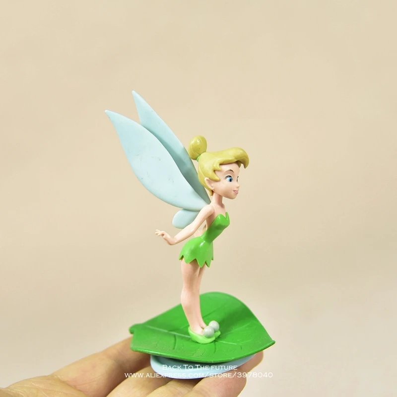 Disney Tinker Bell Дональд Дак Олаф 7 11 см фигурка модель аниме мини украшение ПВХ