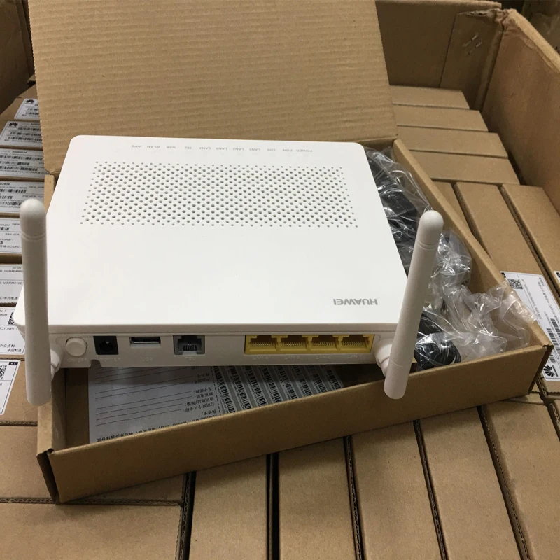 10 шт. новый оригинальный HW HG8546M GPON 4FE + 1POTS USB WIFI ONT/ONU концевой волоконно оптический