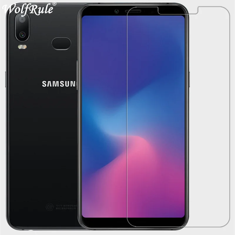 2 шт протектор экрана для Samsung Galaxy A6s стекло ультра тонкий 9H Твердость Закаленное