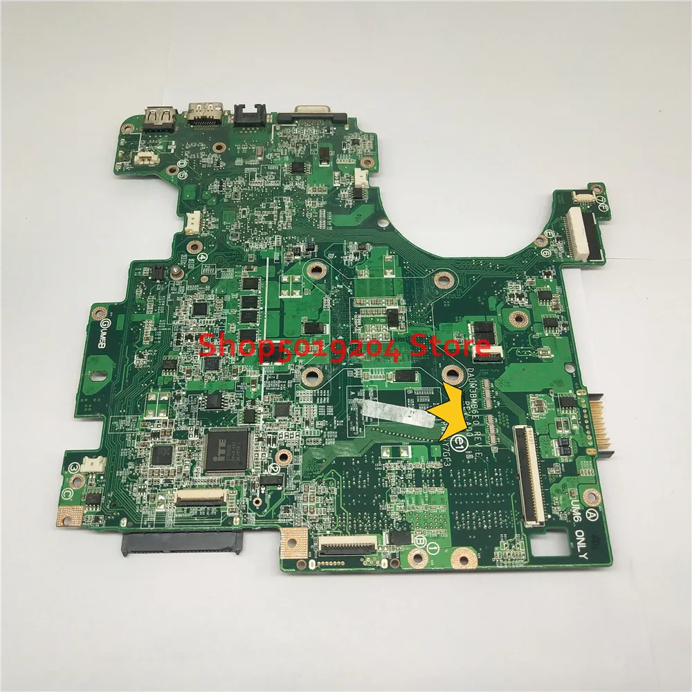 Материнская плата для ноутбука Dell Inspiron 1764 DAUM3BMB6E0 YTGF3 HM55 31UM5MB0020 материнская CN-0YWY70