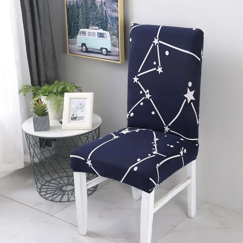 015 Спандекс Чехол для стула Эластичный чехол для обеденного сиденья для банкета свадьбы ресторана отеля анти-грязный - Цвет: 015
