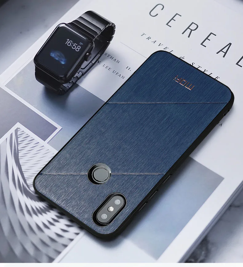 Чехол для xiaomi mi a2 lite, жесткий чехол Mofi для задней панели xiaomi mi a2 lite, черный чехол для xioa mi a2 lite, чехол