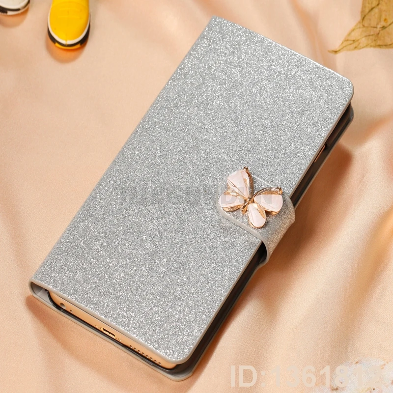 SF Sliver Butterfly Чехол для телефона для Blackview A60 A20 A30 S6 X A10 A7 A9 Макс 1 Pro P2 R6 P6000 S8 lite модный кожаный чехол с откидной крышкой из искусственной кожи с подставкой накладка-чехол на заднюю панель - Цвет: SF Sliver Butterfly