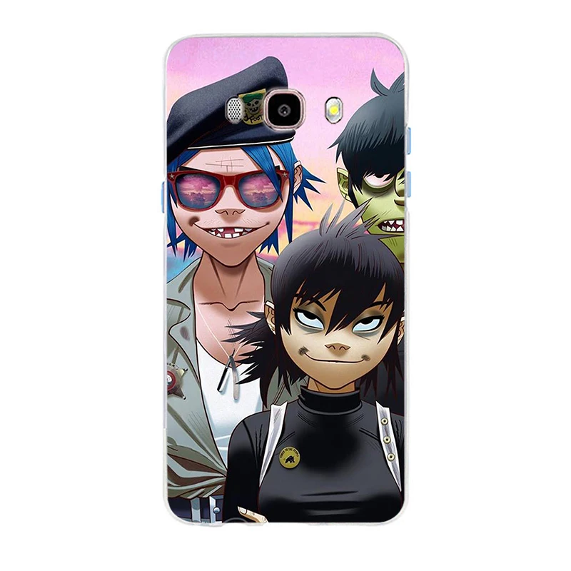 Gorillaz высококачественный Мягкий Силиконовый ТПУ чехол для телефона Samsung Galaxy S6 S6edge