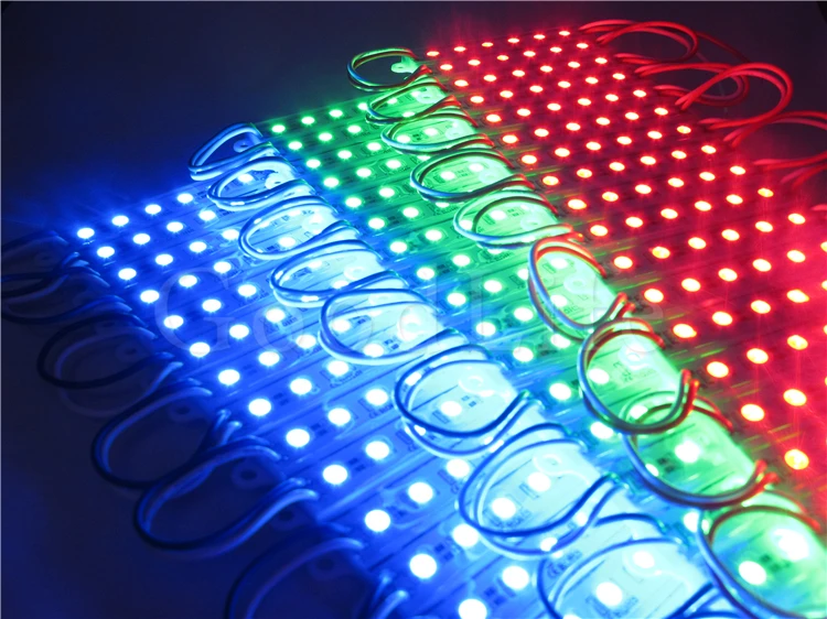 LED Module 5050 6 12V waterproof advertisement design led modules super bright White/Warm white/Red/Green/Blue 20PCS/Lot | Освещение