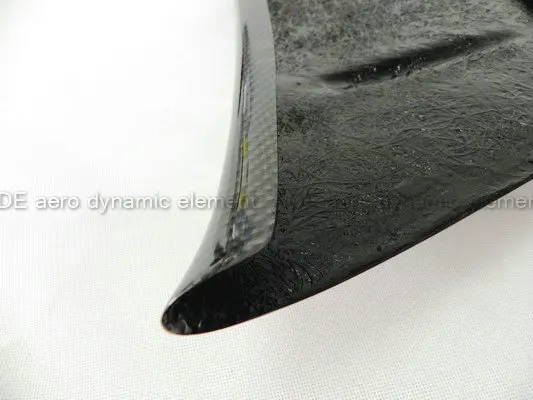Автомобильный Стайлинг для R35 GTR CBA DBA углеродное волокно OEM спойлер Wald Add On Gurney Flap