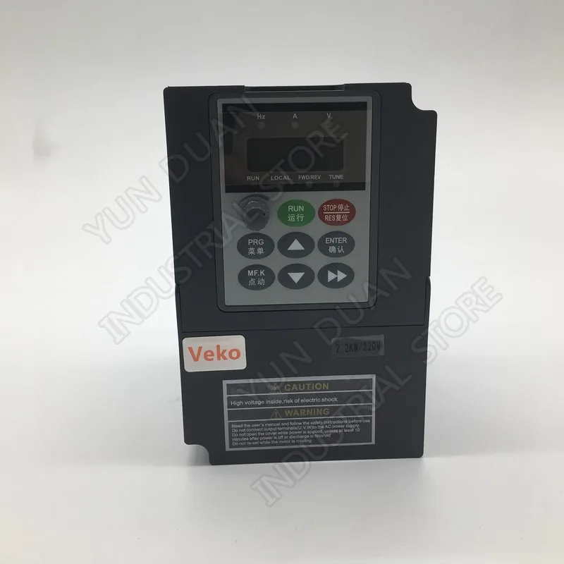 3HP 2.2KW 220 В однофазный Вход 9.6A векторный ВЛД 3 фазы Выход преобразователь частоты CE для двигатель быстроходного шпинделя фасонно-фрезерного станка с ЧПУ