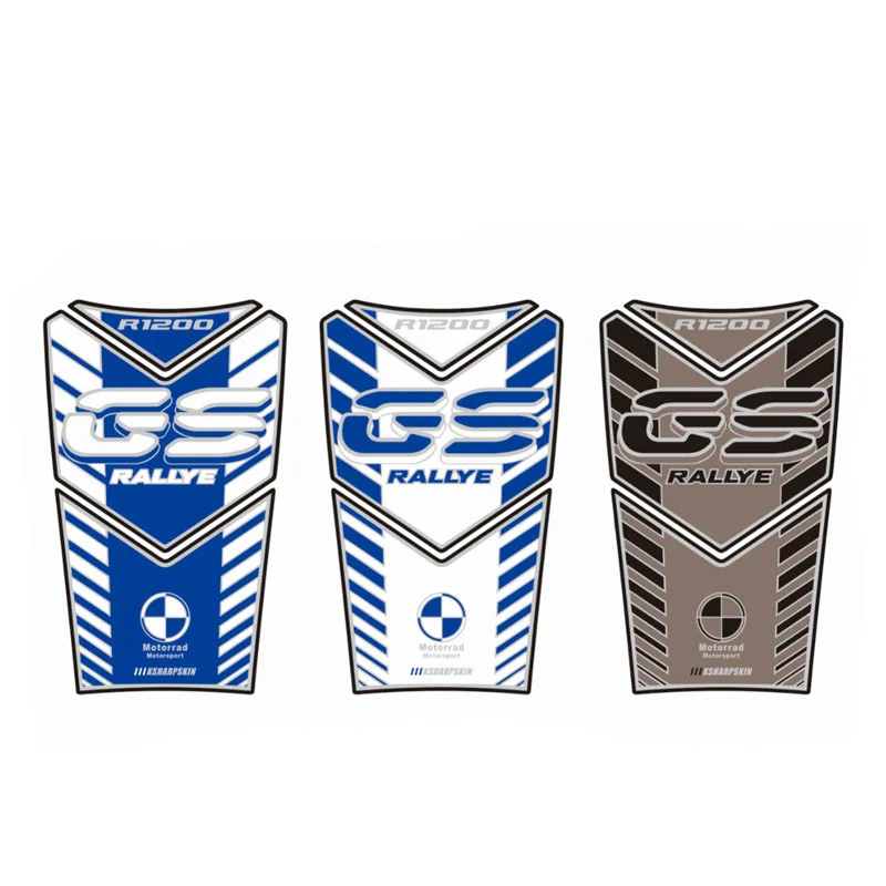 

3D ADESIVI Sticker Decal Emblem Protection Tank Pad Cas Cap Fit FOR BMW R1200GS LC R1200 GS RALLYE 2017 2018