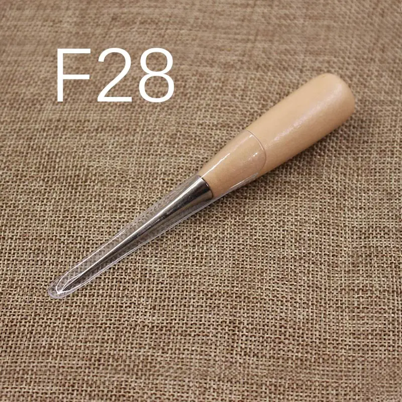 F28 1 шт. Профессиональный инструмент для шитья кожи Шило, иглы для шитья, аксессуары для парусиновой обуви, инструменты для шитья - Цвет: F28