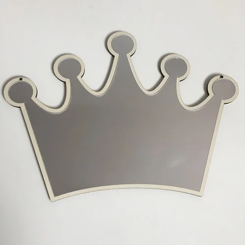 Crown Домашний декор на стену зеркало для детской комнаты детское креативное Украшение настенное зеркало с кроликом - Цвет: Crown