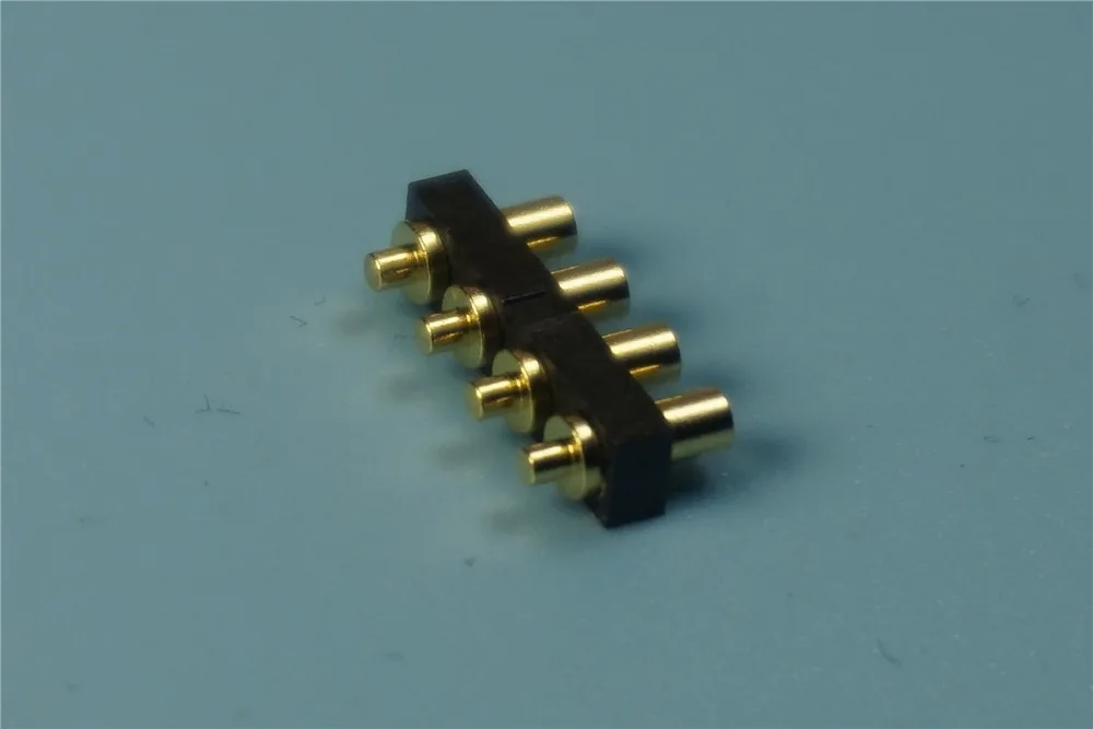 10 шт. штыревой разъем Pogo 1x4 P 4 Pin 2 54 мм Шаг положения 0 высота PCB вертикальный