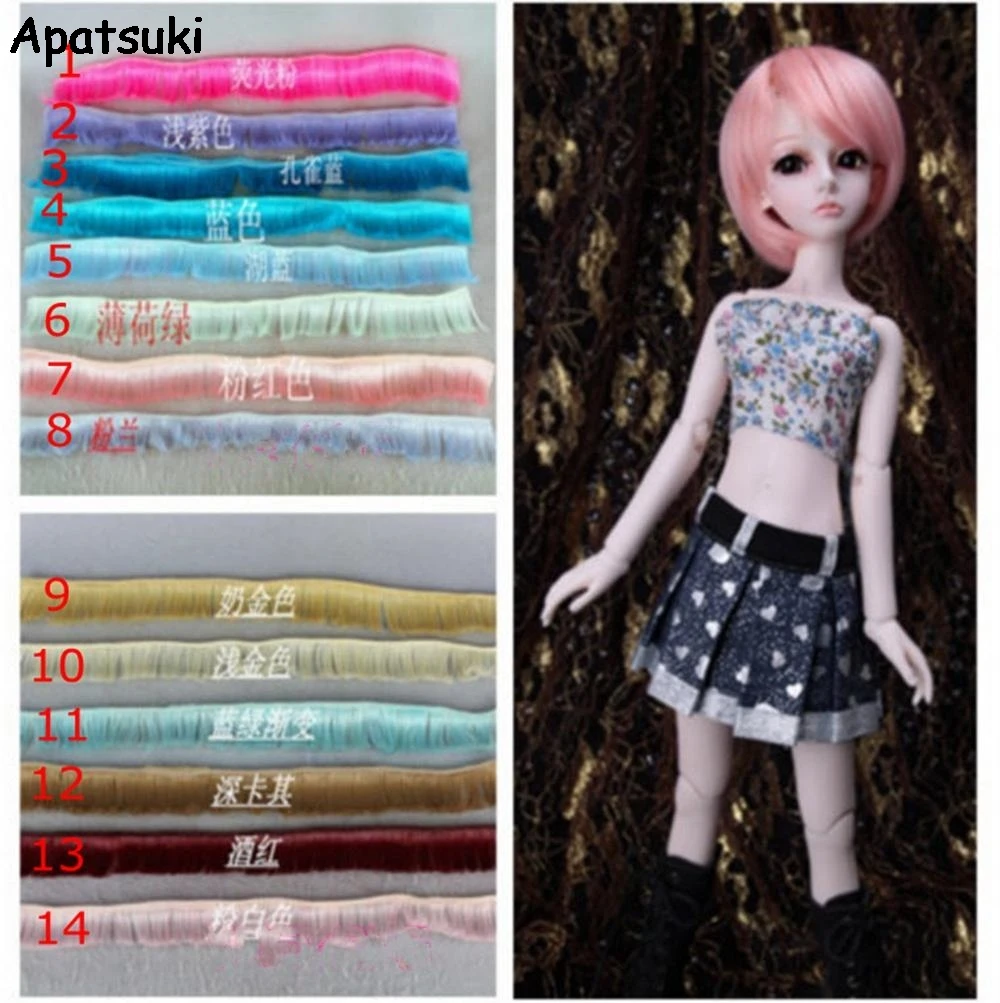 5 см * 100 кукла парики с бахромой волосы BJD/SD куклы для Monster High &quotсделай сам&quot