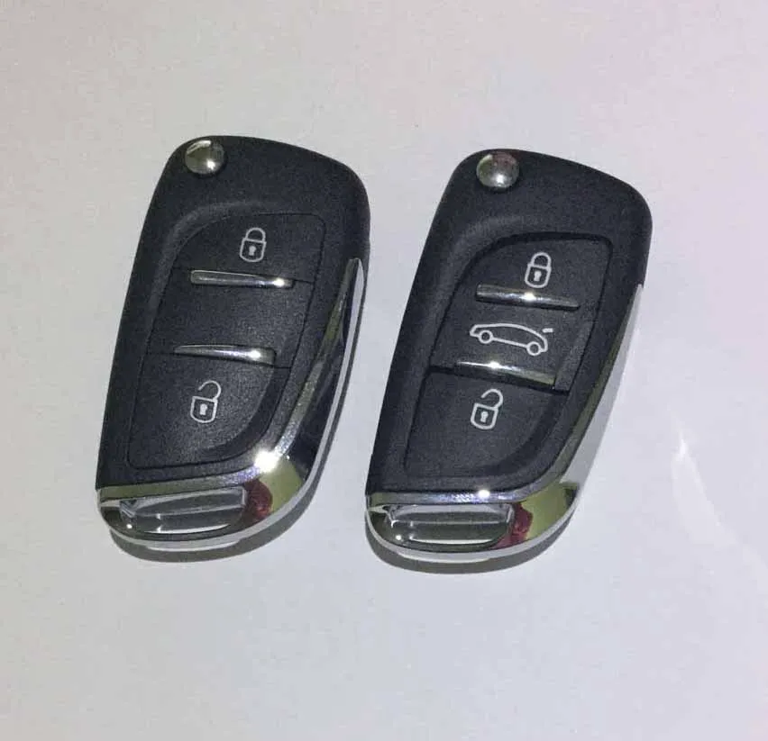 Модифицированная фотолампа для Peugeot 307 308 408 2 3 кнопки Citroen C Triumph четыре C3 C4L C5 без