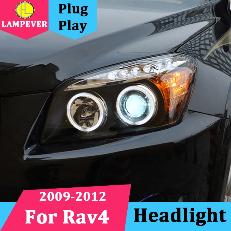 Lampever машина головная лампа для Toyota RAV4 головной светильник s 2009 2013 Previa RAV 4