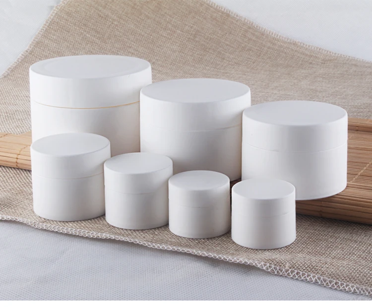 

300pcs/lot 80g 80ml Frosted Surface PP White Face Cream jars , plastic empty cosmetic container, Mask Container