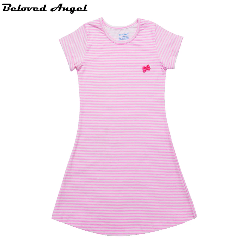 Летнее платье для маленьких девочек принцессы с единорогом одежда детские