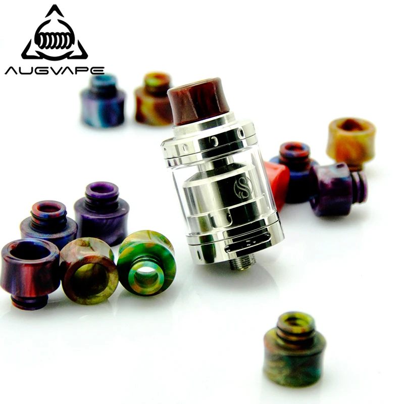 Augvape Смола 510 капельные наконечники для электронных сигарет наконечник