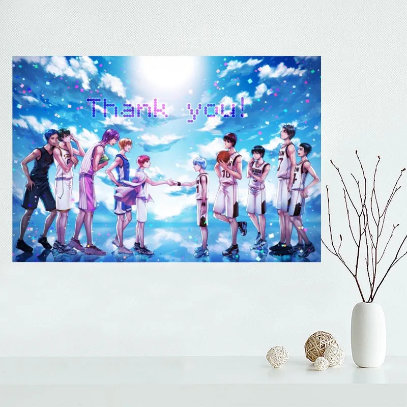 Холщовый постер Kurokos с корзиной на заказ украшение для дома настенное искусство